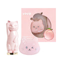 YpYp Fruity Cat Moisturizing Sheath Box Cute Cat Lipstick Lip Mask Moisturizing Maintenance Color Makeup Set