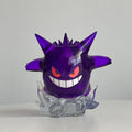 Pokemon Snorlax Gengar Transparent Action Figure Statue Anime Model PVC Collectible Toy Gift For Kids Fans Desktop Decoration