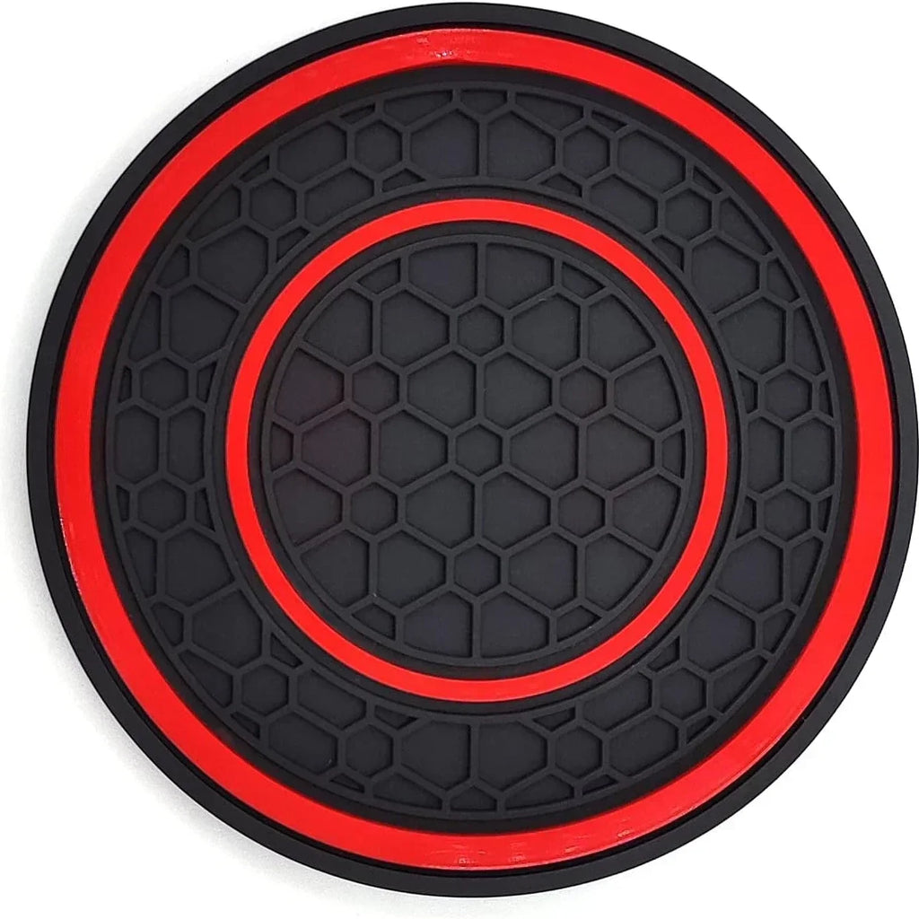 New 2-piece Anti Slip Mat, Car Coaster, Durable Car Cup Holder, Coaster, Universal, Dust-proof Protection for Car Interior