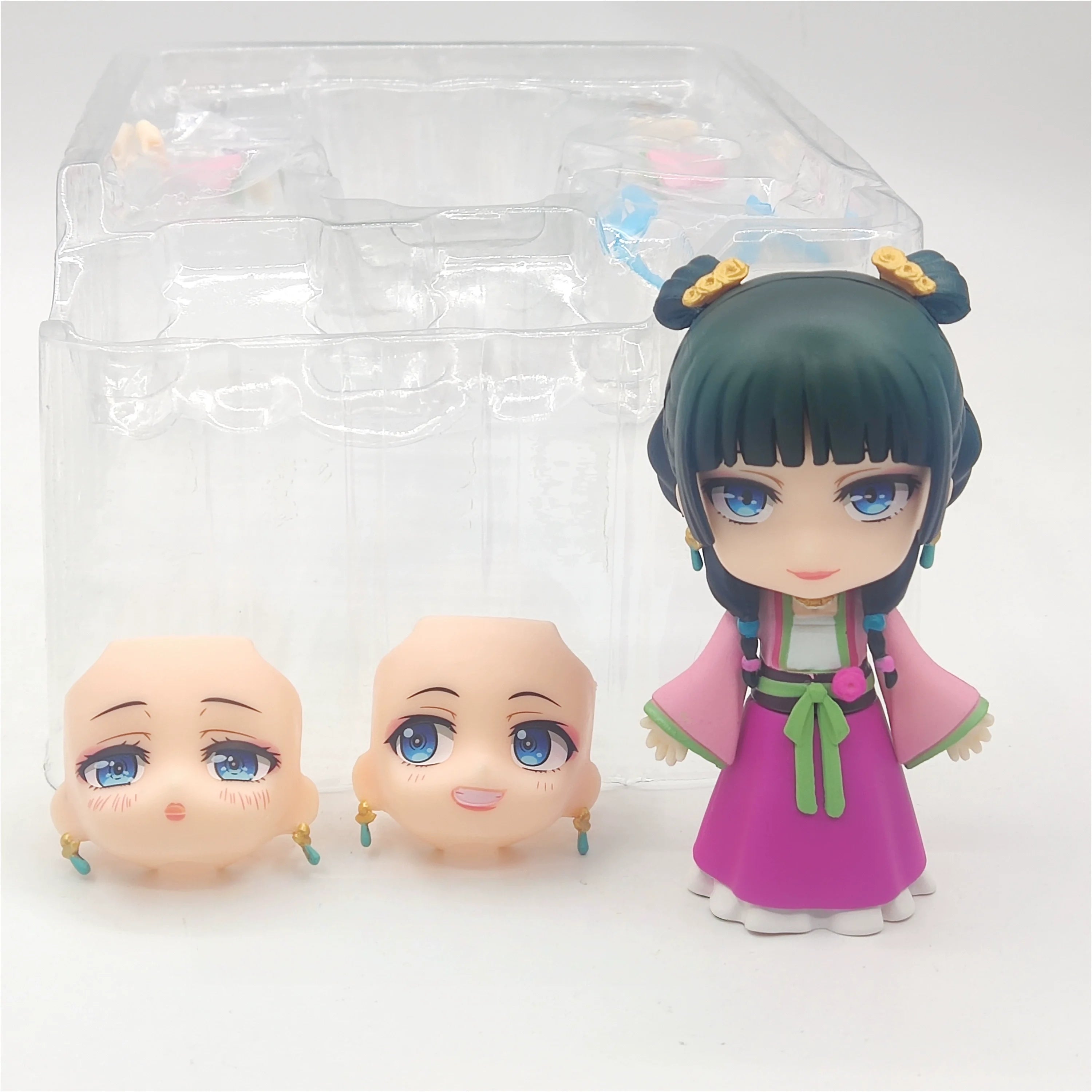 10CM The Apothecary Diaries Kusuriya no Hitorigoto Jinshi Articulated Action Figure Collectible Desktop Ornament Model Kit Gift