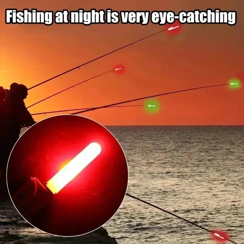 LED Removable Waterproof Fishing Electronic Rod Luminous Light with CR425 Battery Float Tackle Night Rock Fishing Accessorie