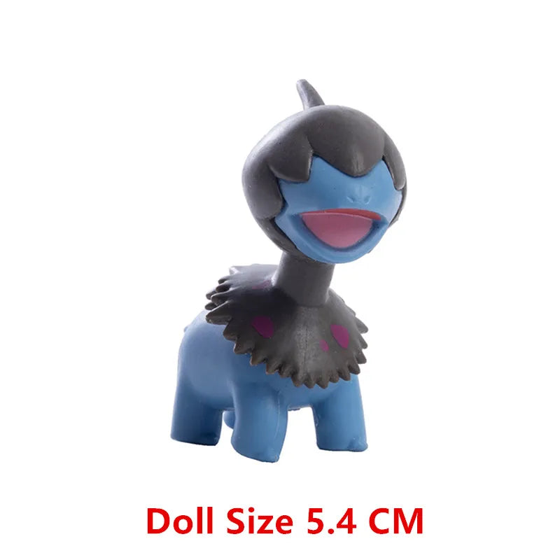 3-7 Cm PokemonCartoons Anime Figure Pikachu Mew Snorlax Charmander Cosplay Collection Pet Pocket Monster Action Model Toy Gifts