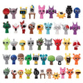 Hot New 48PCS Set Funny Sprunki Figuras Model PVC Sprunki Game Anime Action & Toy Figures Cartoon Children Birthday Gifts Toys