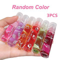 6 Colors Roll-on Fruit Essence Lip Balm Lip Oil Lip Moisturizing Mirror Primer Lip Lipstick Hydrating random Gloss Transparent