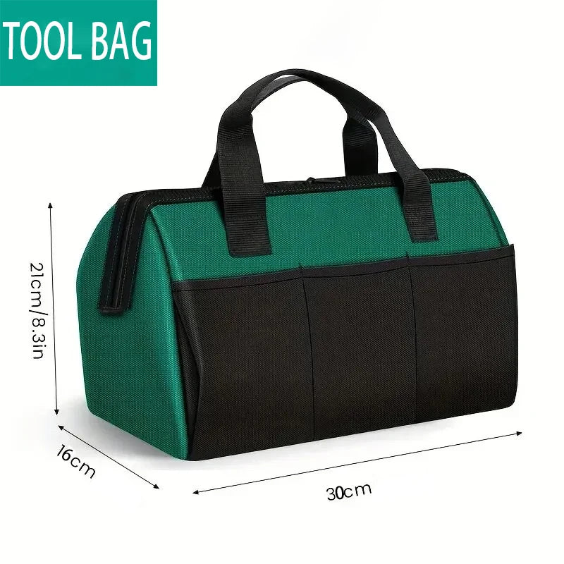 Upgrade 23inch Heighten large capacity Tool Bag Thickened 1680D Oxford Waterproofed Wear-Resistant Electrician Storage Toolkit