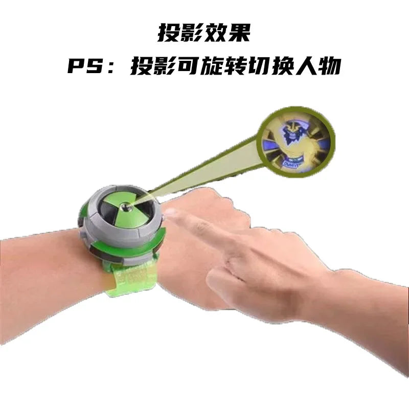 Ben10 Omniverse Action Figures Omnitrix Ben Tennyson Projection Watch Sound Light Doll Model Collect Ornaments Gifts Toy