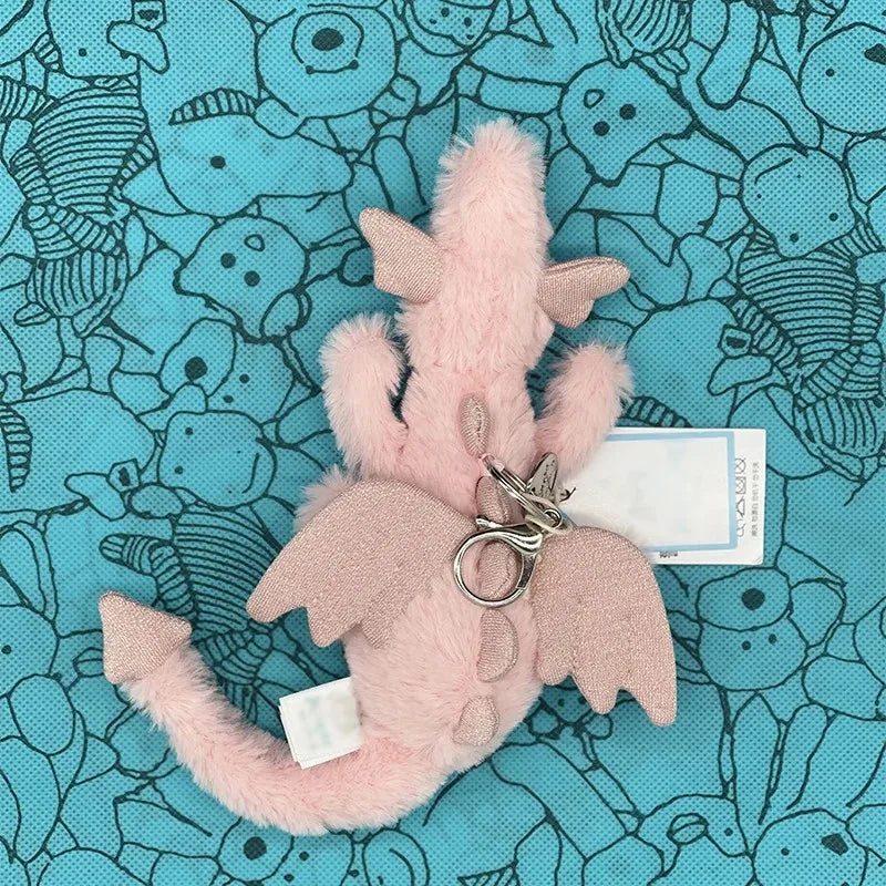 Hot tea bag Jc Cute Plush Toy label cute girl bag charm plush toy keychain Kawaii plush toy Limited New Gift bag