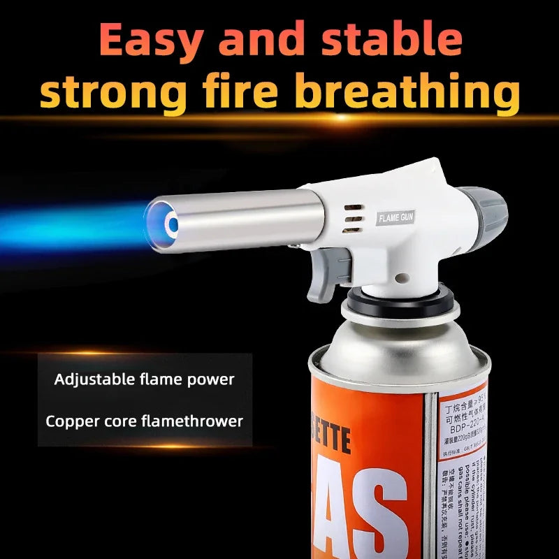 Multifunctional Barbecue Torch Burner For Camping BBQ Desserts, Soldering, Cooking Heating Tool, Household flame igniter