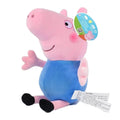 Genuine Peppa Pig Plush Pig Kids Toys 19CM Pet Dinosaur Teddy Bear Soft Stuffed Anime Figure Doll Children's Birthday Gifts