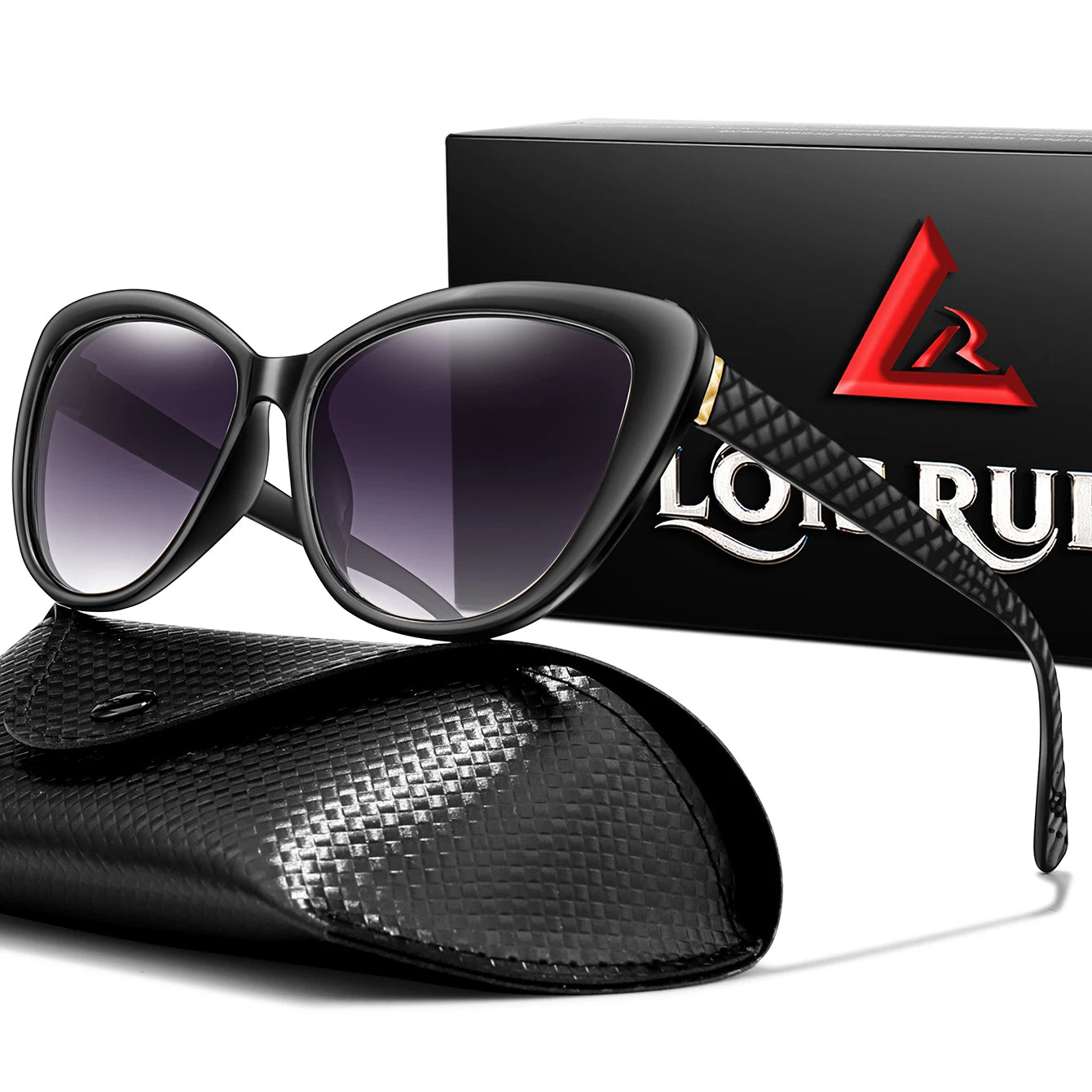 Vintage Fishing Sunglasses for Men Women Casual Retro Round Goggles with UV Protection Outdoor Sports, Running, Hiking with BOX