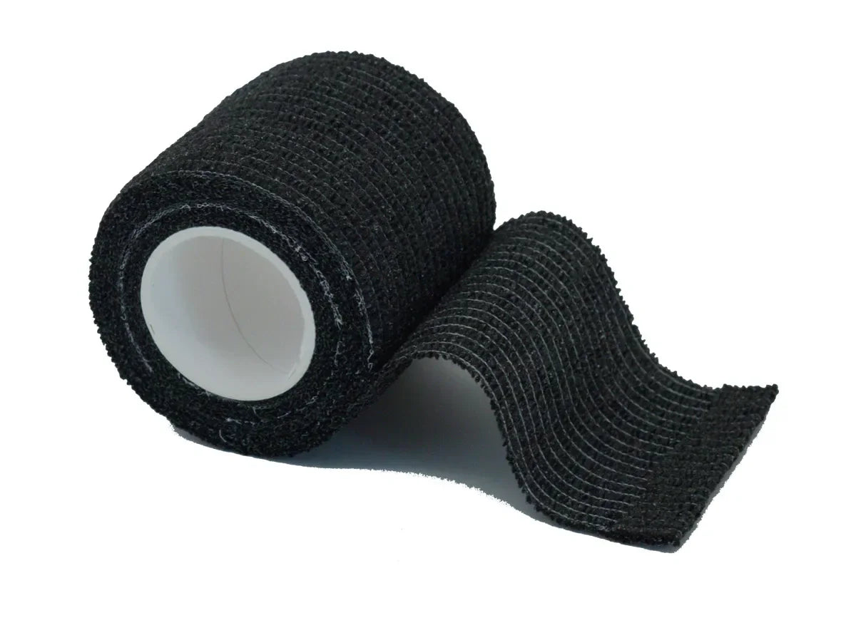 3/15/30/48Pcs Black Sport Self Adhesive Elastic Bandage Wrap Tape Elastoplast For Knee Support Pads Finger Ankle Palm