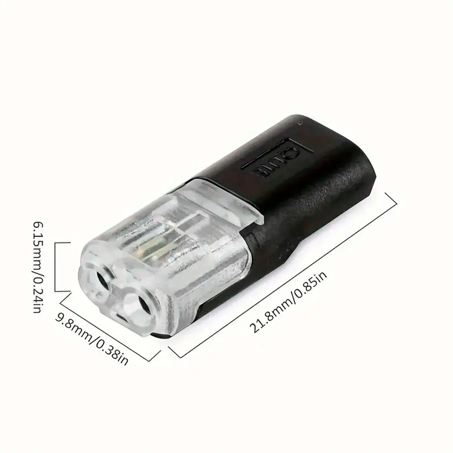 20-100P Double Wire Plug-in Connectors with Locking Buckle Car Wire 2 Way Terminal Block Waterproof Quick Connector Cable Clamps