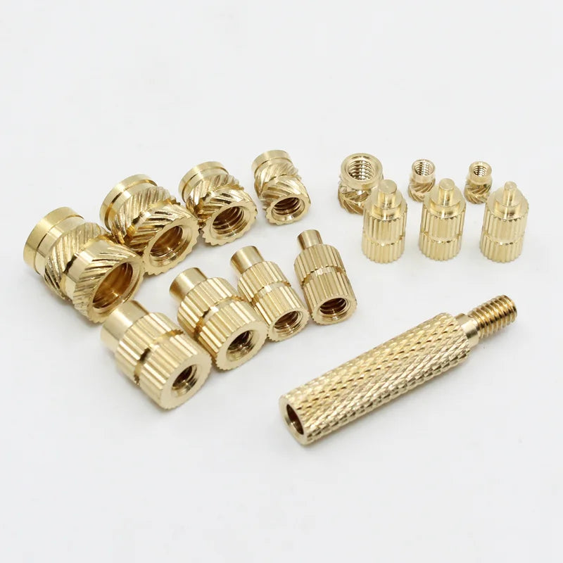 M2 M3 M4 Brass Insert Nut Bolt Screw Implantation Machine Hot Melt Knurled Thread Heat Soldering Iron Tip 3D Printer Accessory