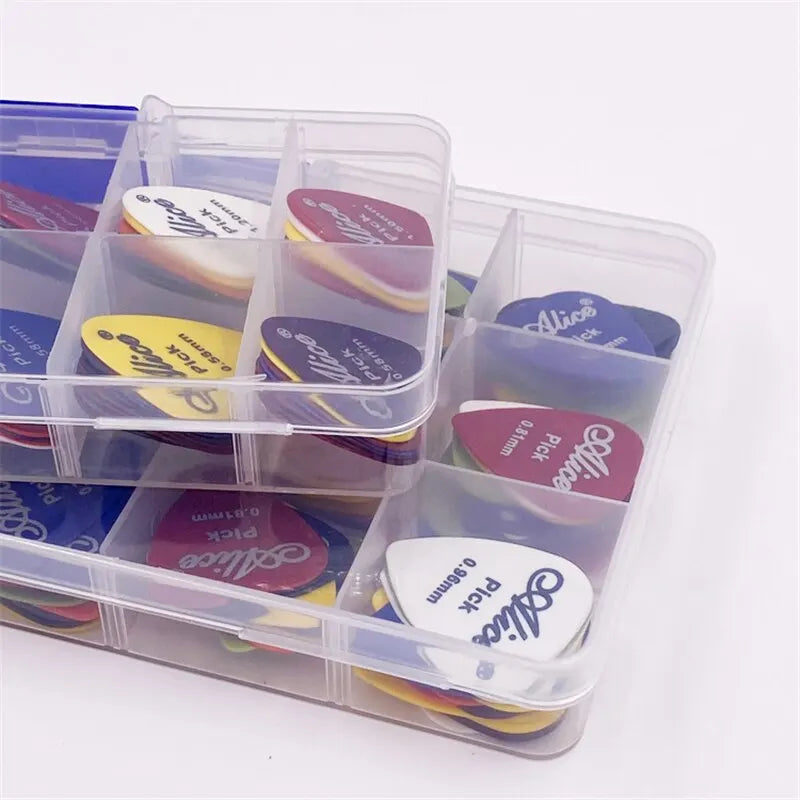Multicolor Guitar Picks 24 Pieces ABS Premium Plastic Guitar Picks for Acoustic Electric Guitars Bass Or Ukulele