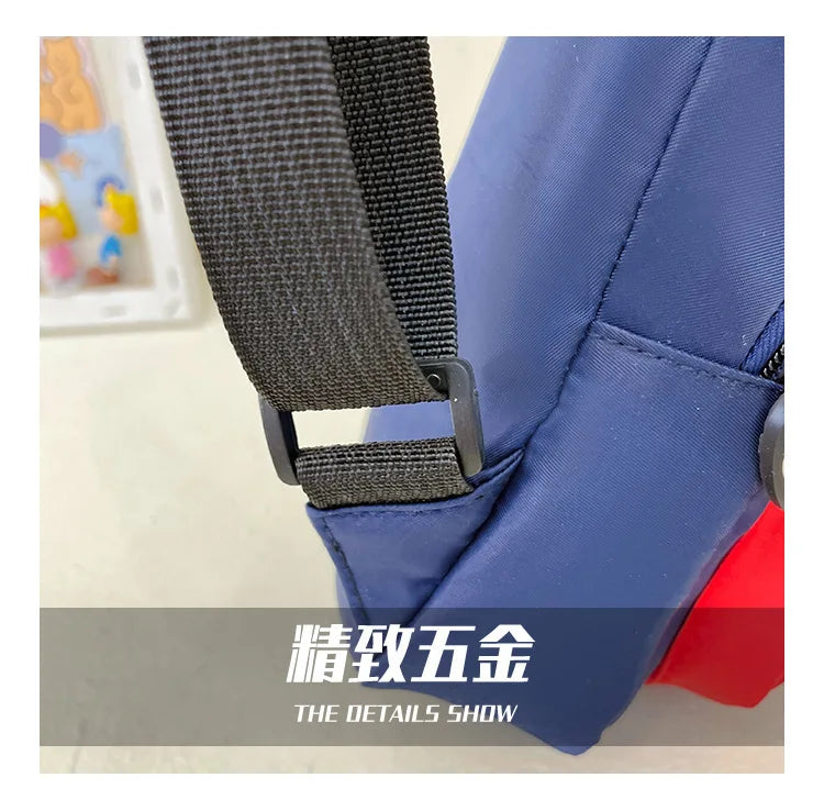 Marvel New Children's Shoulder Backpack Spiderman Pattern Large Capacity Bag Casual Student Boys Girls Bag