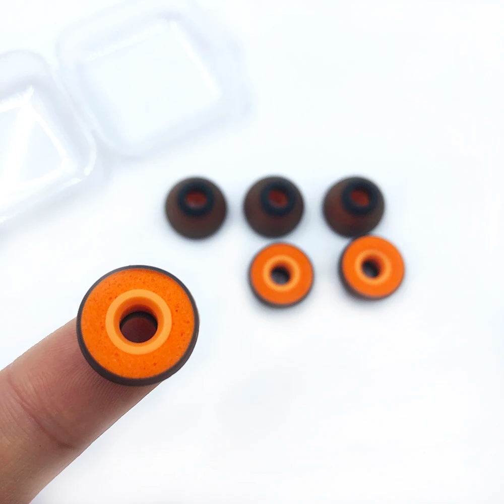 Memory Foam Earphones Silicone Case In-Ear Covers Earbud Tips Ear Caps Eartips Pads Cushion For Headphone Accessories