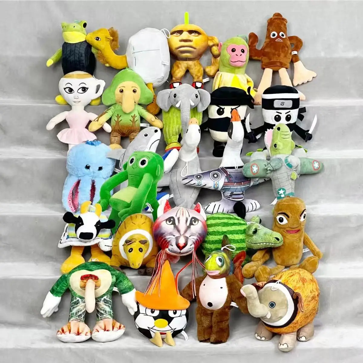 Tralalelo Tralala Plush Tungtungtung Italian Brainrot Al Tralalero Tralala Plush Doll Stuffed Soft Pillow Custom Toys