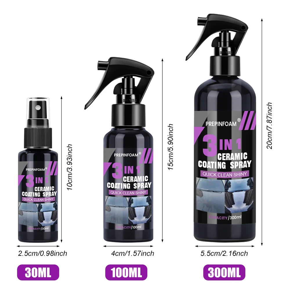 Ultimate Ceramic Coating Spray Coatin Nano Crystal Hydrophobic Layer Polishing Paint Coating Agent Polish Nanos Coatings