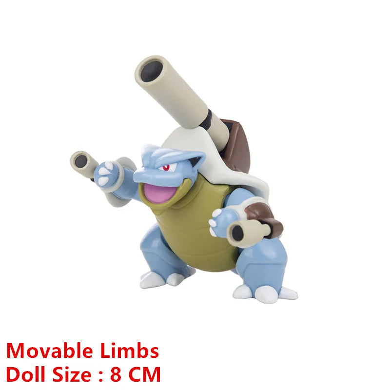New Pokemon 4-13Cm Cartoons Movie Anime Figure Pikachu Lucario Mewtwo Flying Dragon Pet  Action Figures Model Toy Birthday Gifts