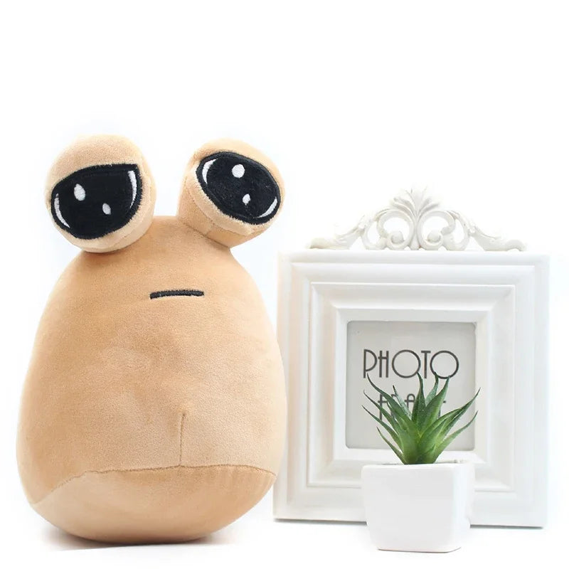 My Pet Alien Pou Plush Toys Anime Game The Maw Pou Doll Kawaii Cartoon Soft Stuffed Pillow Children Birthday Xmas Gif