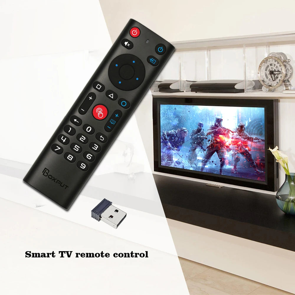 BPR3S PLUS BT Air Mouse Voice Function IR learning TV 2.4G Wireless Remote Controller With Gyroscope for Android TV Box/PC