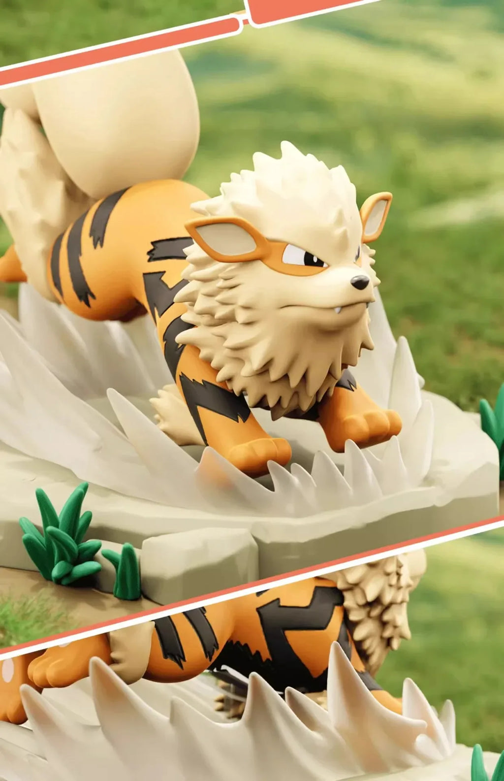 10cm Pokemon Figure Set, Charizard Blastoise Venasaur Arcanine Lapras, PVC Action Model Statue for Collection Display Gift