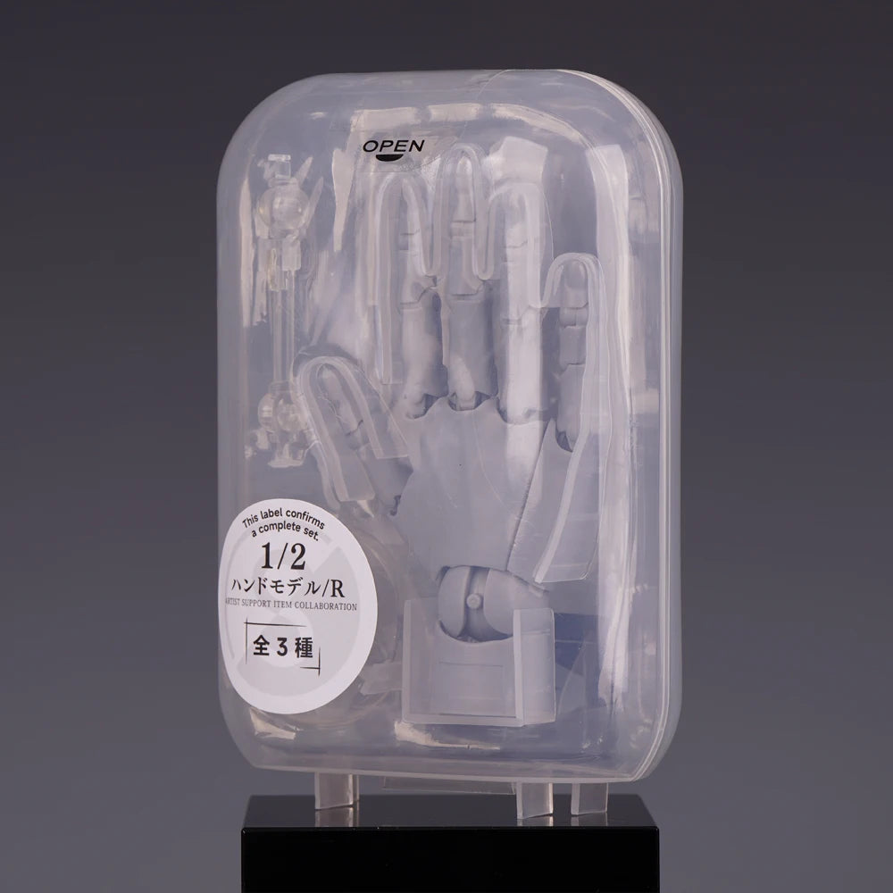 New 1/2 Palm Mini Articulated Action Figure - Anime Character Base Model with Movable Joints - Gashapon Artist Reference Tool