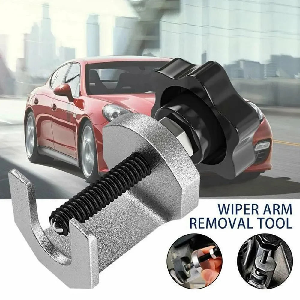 Windshield Wiper Arm Removal Repair Tool Universal Car Windscreen Window Wiper Puller Adjustable Glass Mechanics Puller Kit Part