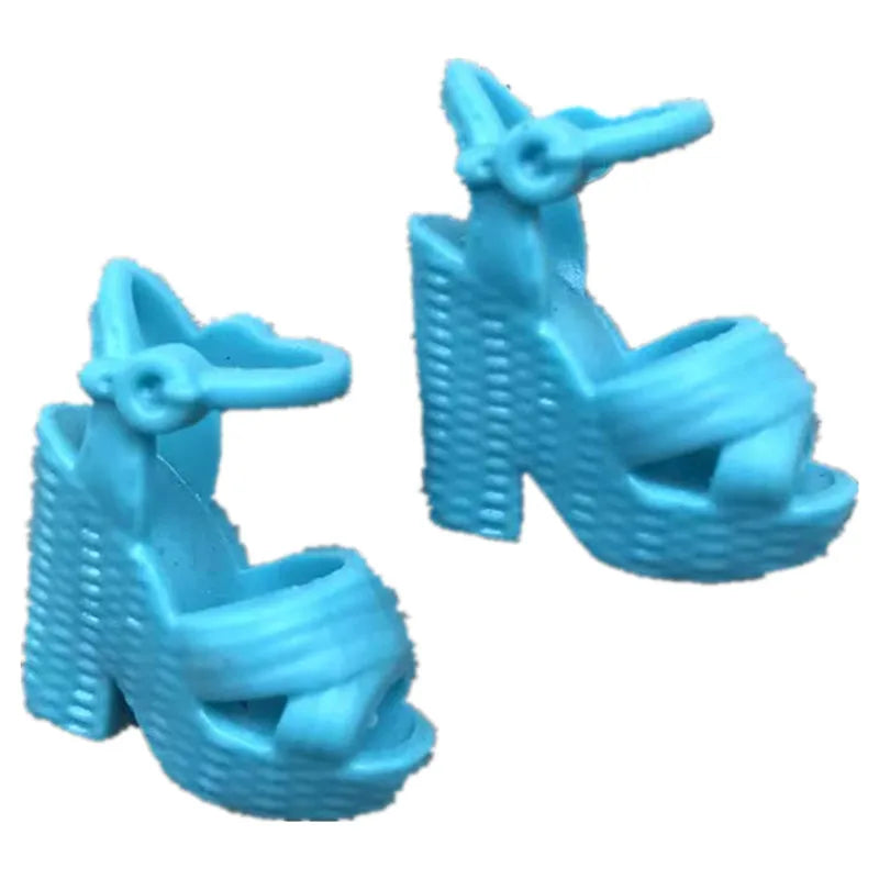 Original 1/6 Doll Shoes Boots Sandals Girl DIY Dressing Doll Toys Doll Decors For FR Super Model Barby Dolls Colorful Doll Shoes