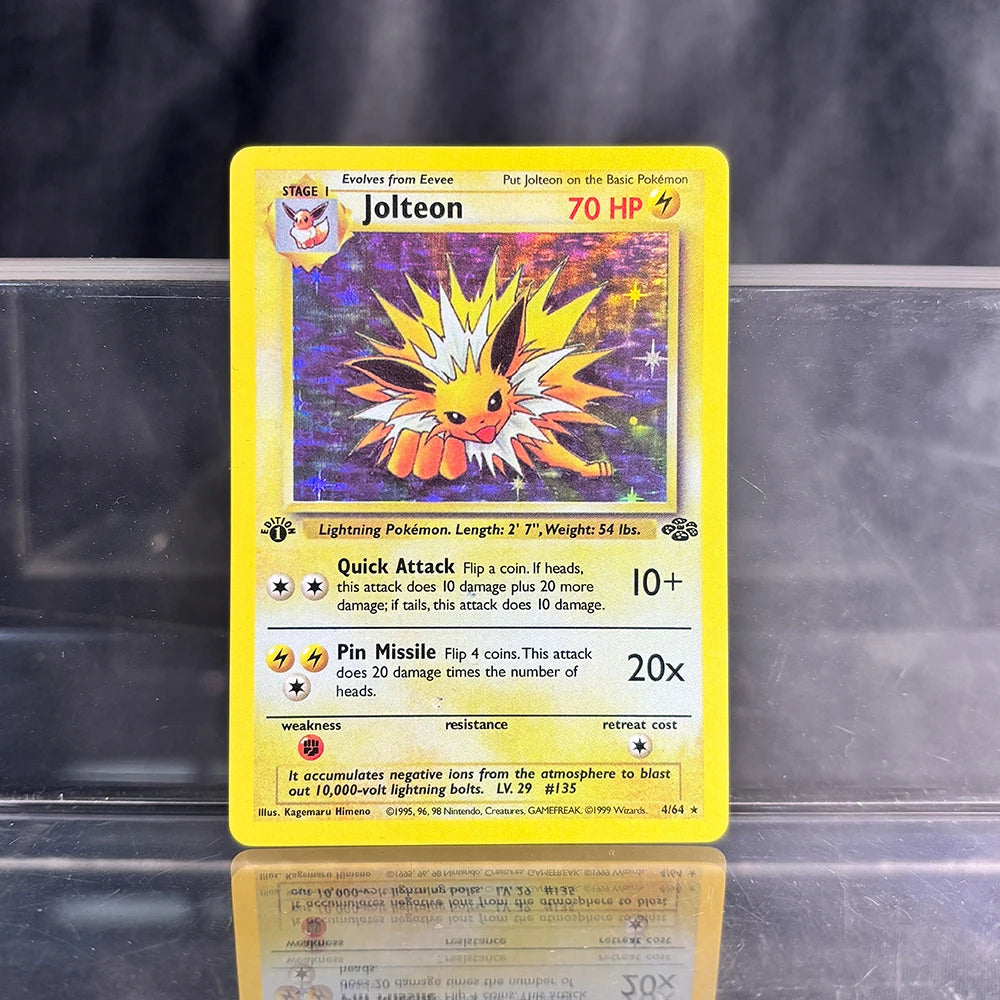 Holographic PKM Single Cards Charizard EX Pikachu 1st Edition Neo Mewtwo PTCG Proxy Cards Collection Battle Cards Toys Gifts