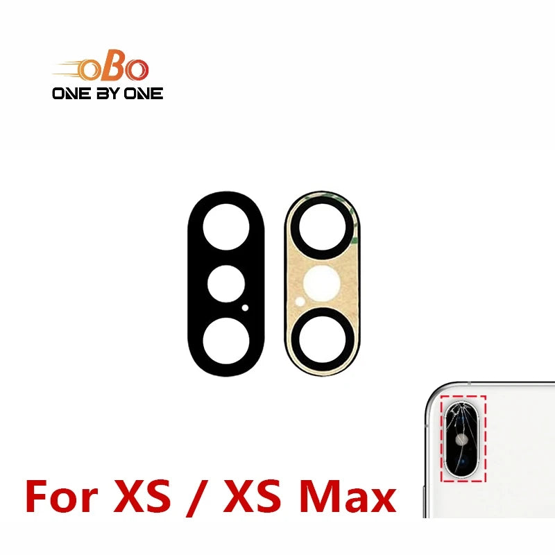 Back Rear Camera Lens Glass For iPhone 7 8 X XR XS 11 12 PLUS PRO MAX MINI Lens Glass with Pre-installed Adhesive Replacement