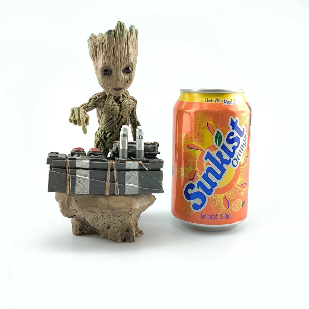 Marvel Guardians Of The Galaxy Groot Statue Model Avengers Cute Baby Tree Man Pvc Anime Action Figure Toys Collection Kids Gift