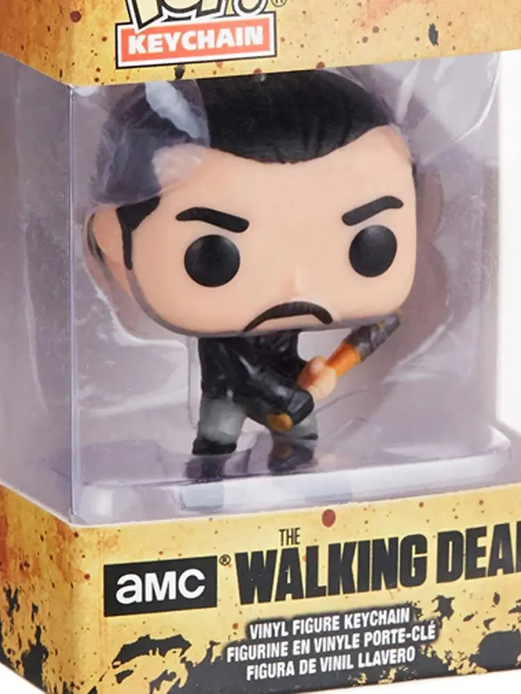 Rick Grime The Walking Dead Negan Keychain Toy Pocket Daryl Dixon Figure