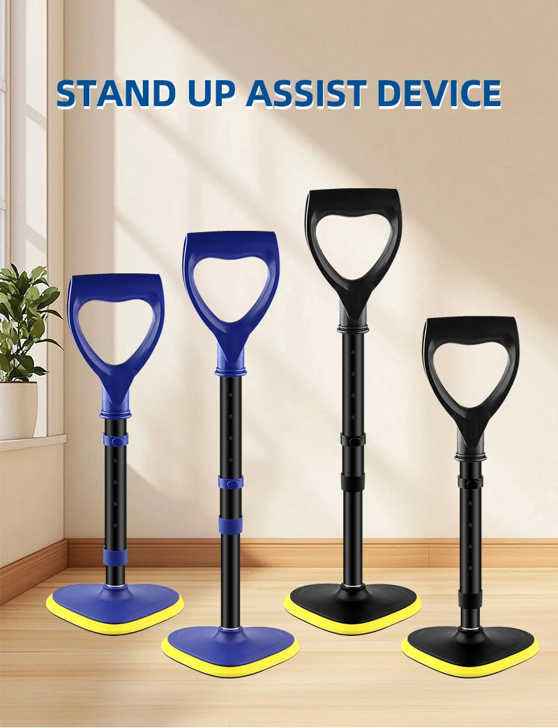 Adjustable standing assistive device, 1 piece, mobile assistive tool, standing assistive device for the elderly