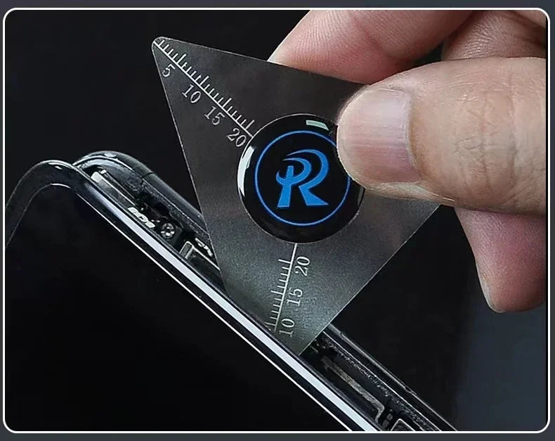 Ultra Thin 0.1mm Flexible Stainless Steel Pry Bar Crowbar Removal Card For Mobile Phone Repair Tools Screen Pry Spudger Opening