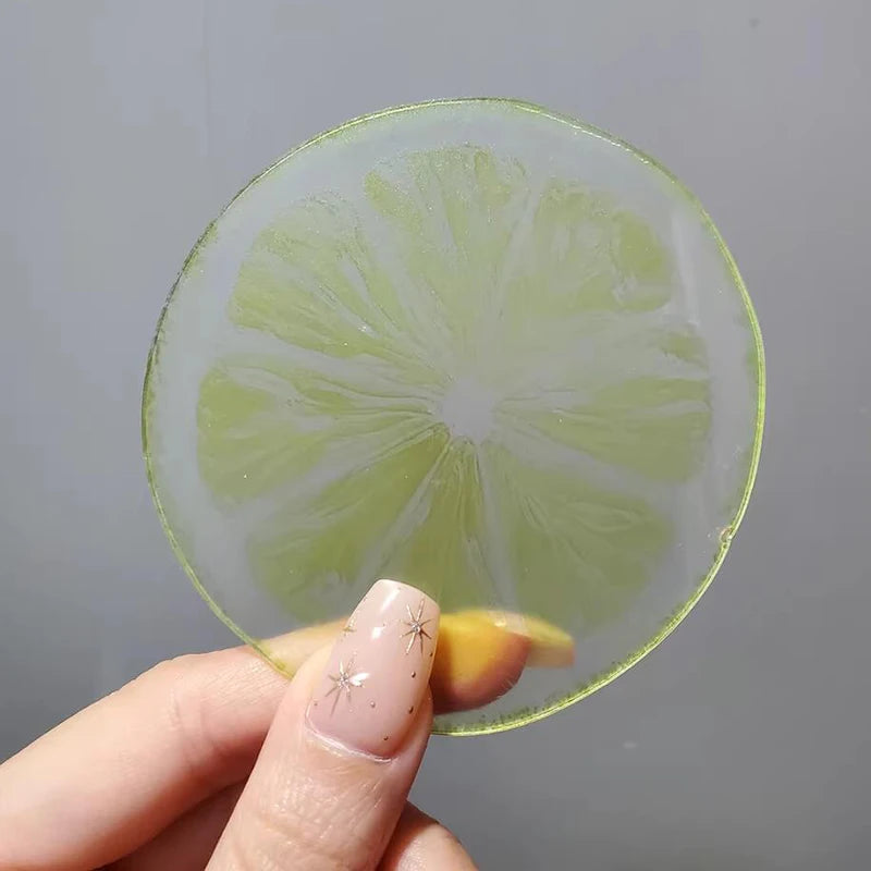 36 Styles New Delicate Transparent Acrylic Apple Bookmark Reading Mark Girl Gift Premium Feeling Cute Grape Tomato Bookmarks Toy