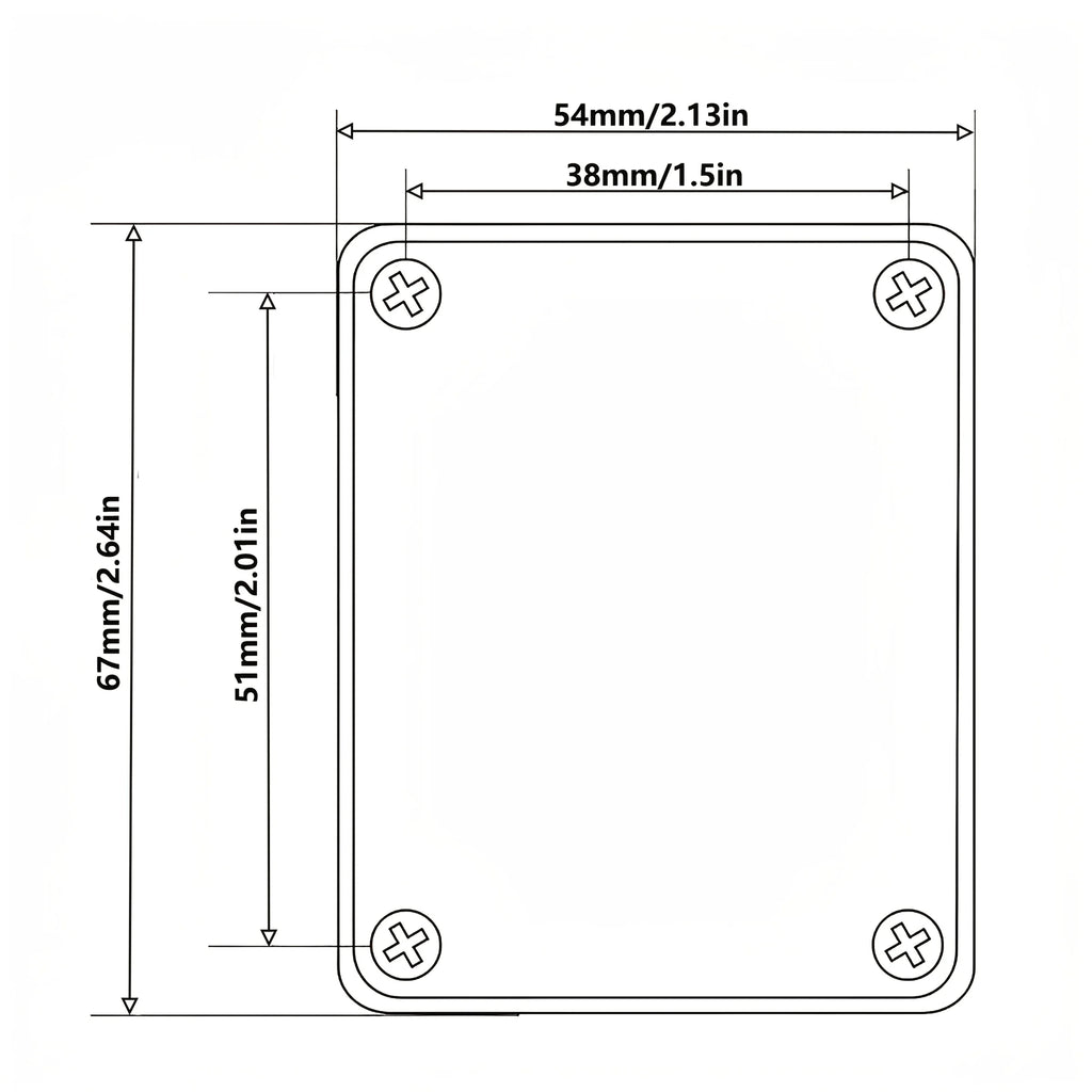 1Set  Bass Guitar Neck Plate,Electric Guitar Neck Joint Connecting Strengthen Plate with Plastic Back Plate & Mounting Screws