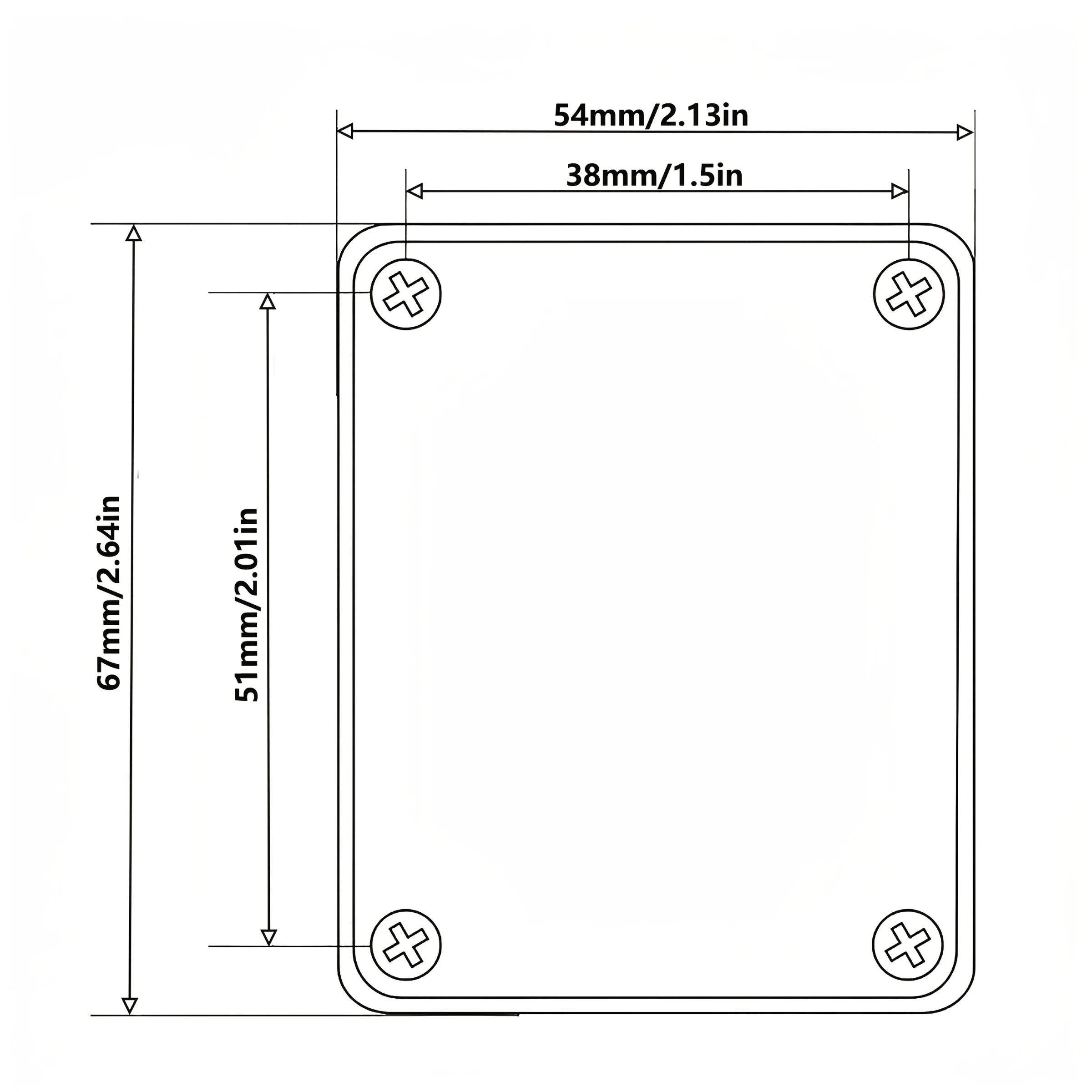 1Set  Bass Guitar Neck Plate,Electric Guitar Neck Joint Connecting Strengthen Plate with Plastic Back Plate & Mounting Screws