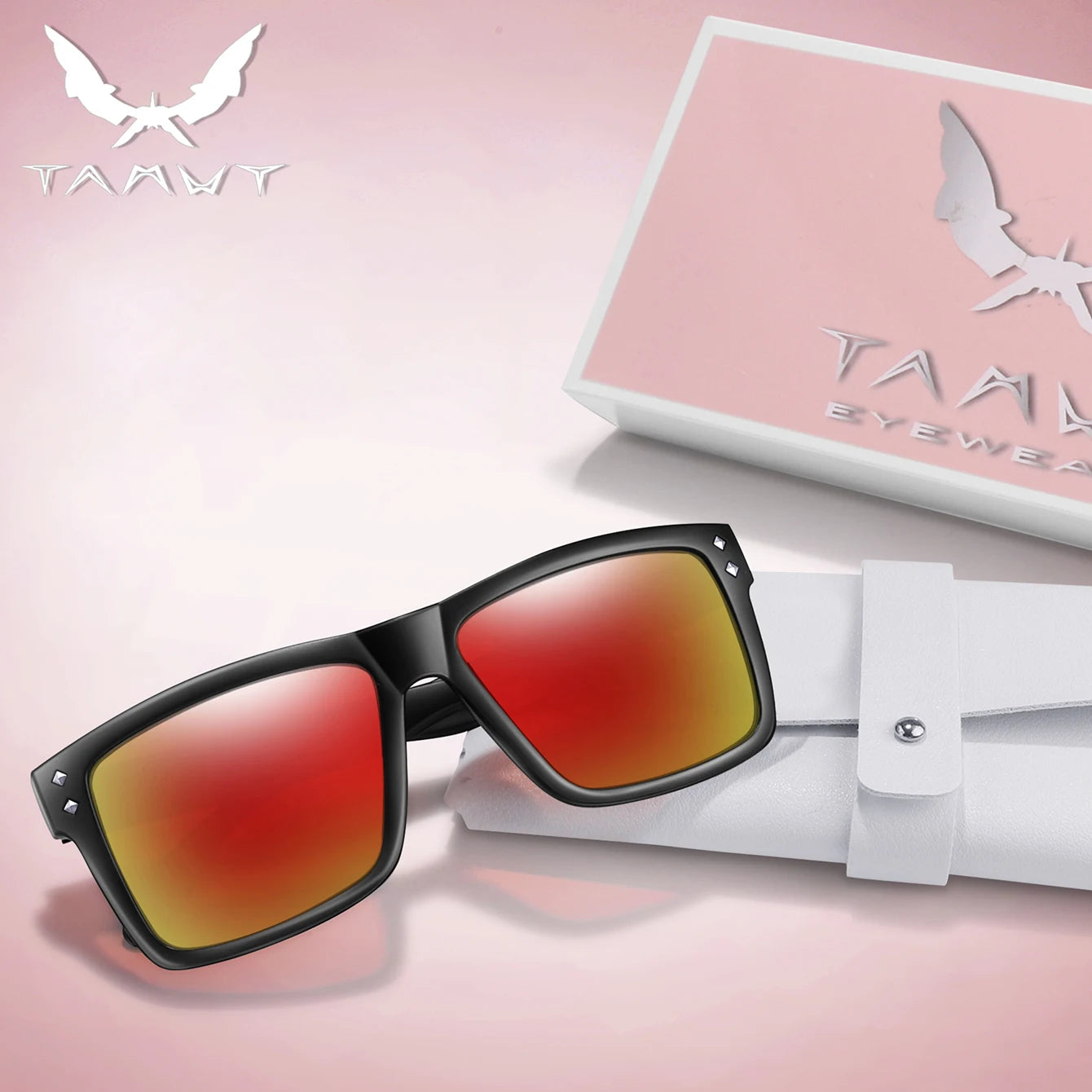 Candy Color Fashion Fishing Sunglasses for Women and Men Casual Square Shades with UV Protection for Outdoor Sports Cycling