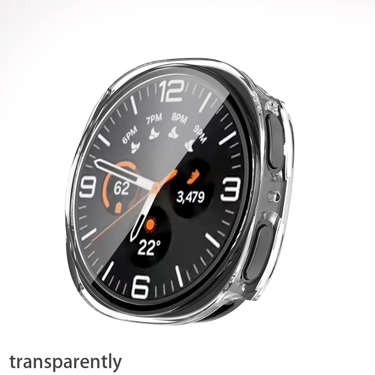 Glass+case For Samsung Galaxy watch 8 40mm 44mm scratch-resistant full-coverage screen protector For Samsung Galaxy watch8 Cover