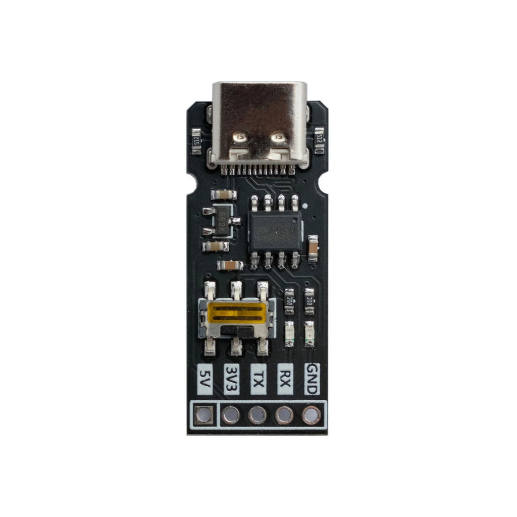 CH340N TYPE-C USB To UART TTL / USB TO Serial Port Communication Module 3.3V 5V Level RX/TX Download Debugging Tools Brush Line