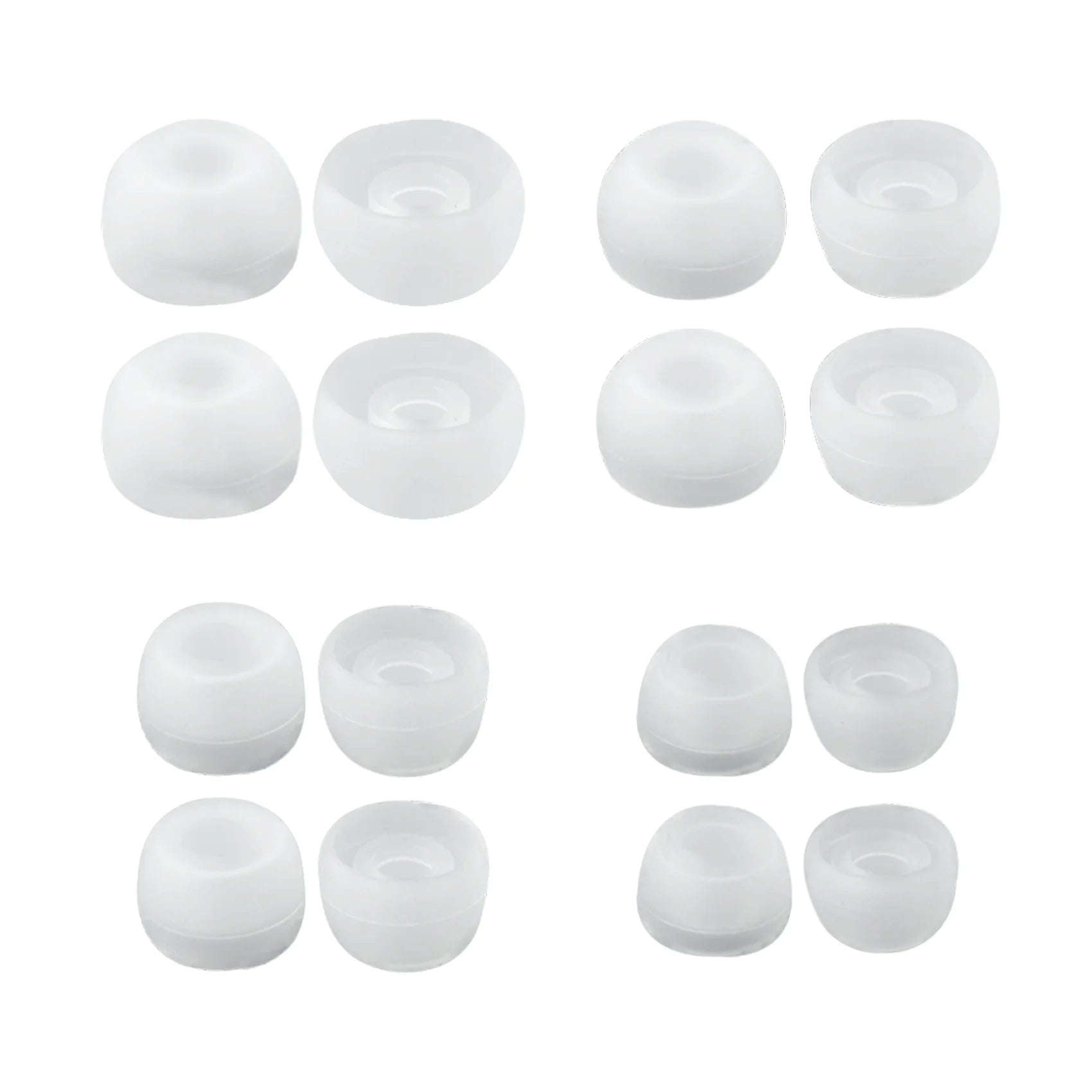KBEAR 4540 coffee Silicone Eartips Ergonomically Designed Earcap Optional XS/S/M/L size and combination set Comfortable Earmuffs