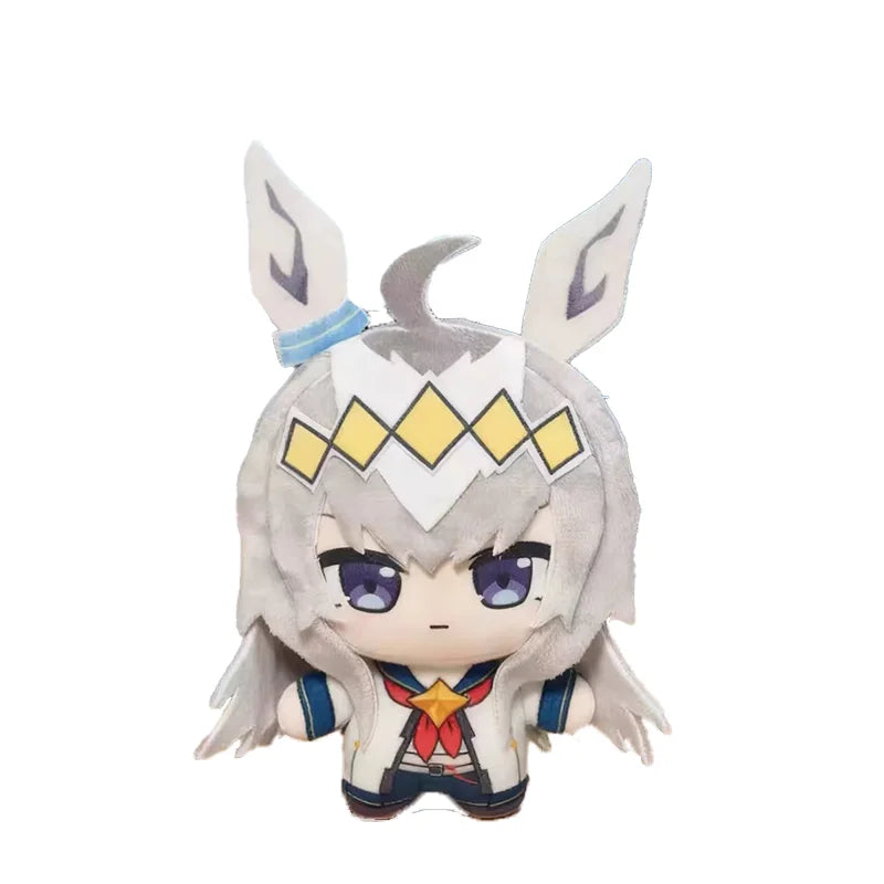 10CM Kawaii Uma musume Plush Toy Cartoon Anime Game Character Merchandise Keychain Cosplay Peripheral Dolls Kid Collectible Gif