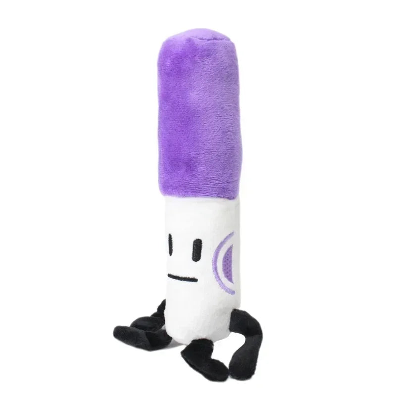 Battle for Dream Island BFDI Plush Toy Caroon Doll Soft Stuffed Figure Marker Pen Fries Bottle Nail Pie Boy Girls Birthday Gifts