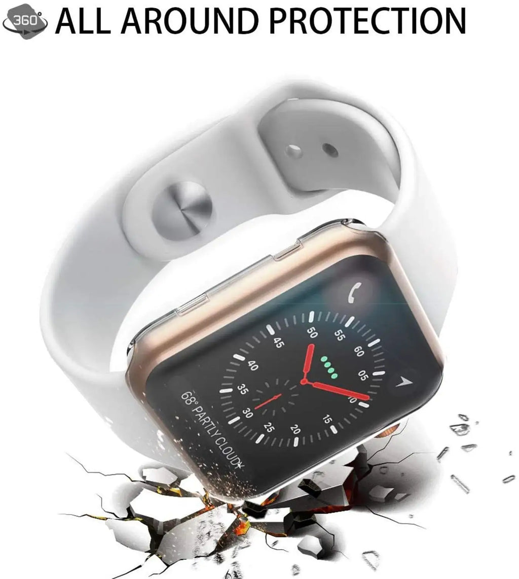 Screen Protector For Apple Watch Ultra 9 8 7 6 SE 5 4 3 2 Case bumper Cover for iwatch series 49mm 45mm 41mm 44mm 40mm 42mm 38mm