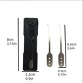 Multi-Tool Quick Flip Gravity Pick Lock Opener Stainless Steel Durable Lock Keys Multifunctional Convenient Lock Opener
