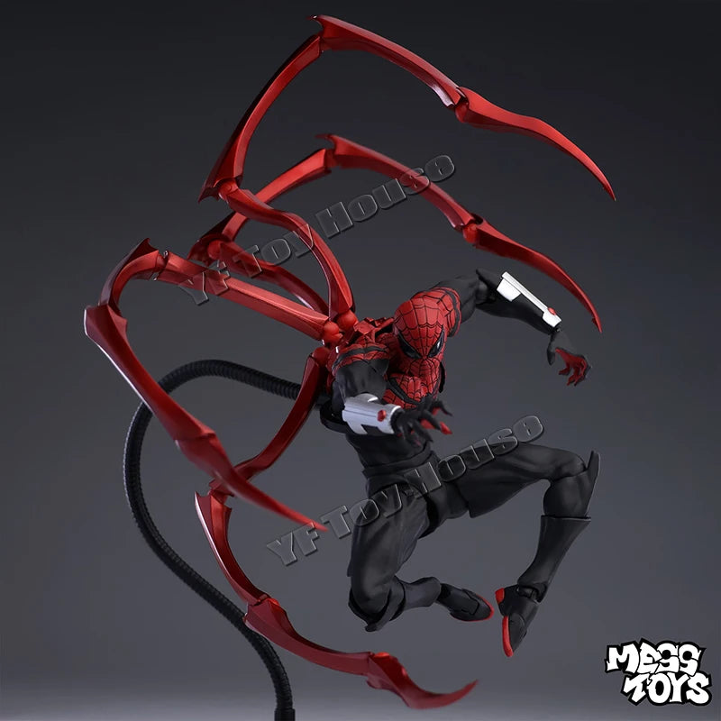 New Mess Toys Factory Superior Spider Man Peter Parker Doctor Octopus Messtoys Spiderman Neighbor Anime Action Figure Toys Gifts