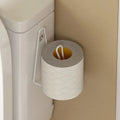 Stainless Steel Wall-Mounted Toilet Paper Holder - No Drill Space-Saving Design, Bathroom & Outdoor Storage Toilet Accessories