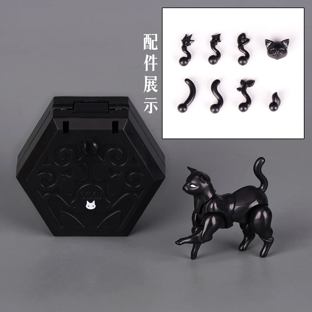New 1/2 Palm Mini Articulated Action Figure - Anime Character Base Model with Movable Joints - Gashapon Artist Reference Tool