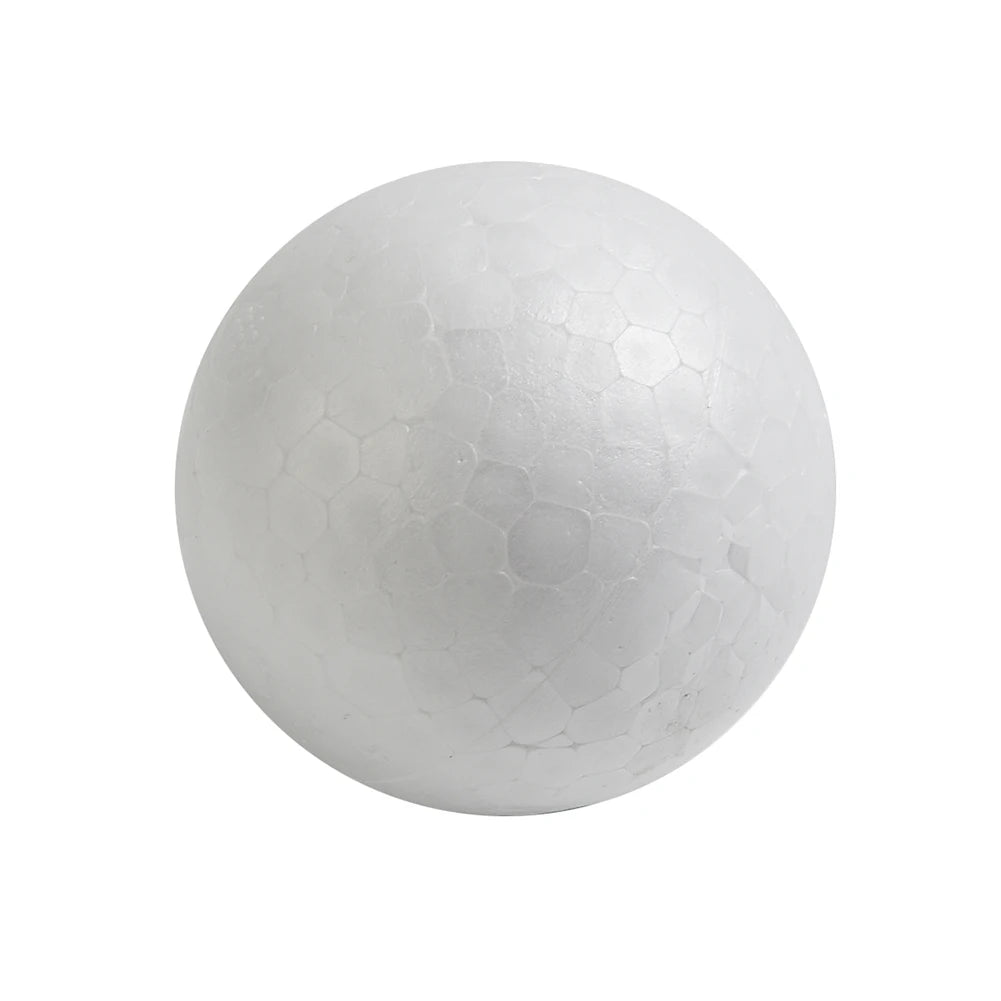 6-12cm Modelling Polystyrene Foam Balls White Craft Balls DIY Hand-painted Gifts Accessory Wedding Celebrations Event Supplies